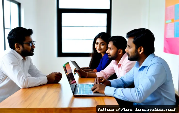 마케팅 - Photorealistic marketing strategy meeting in a bright modern Dhaka office, diverse Bengali business ...